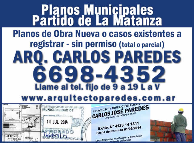 Planos Municipales Partido de La Matanza