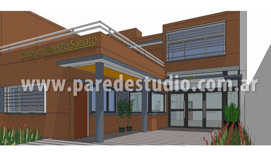 Obra Nueva Colegio Secundario en Hurlingham 2020