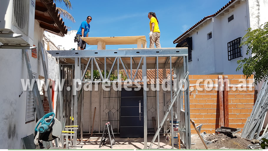 Reforma demolicion y ampliación casa multifamiliar ciudad jardín el palomar